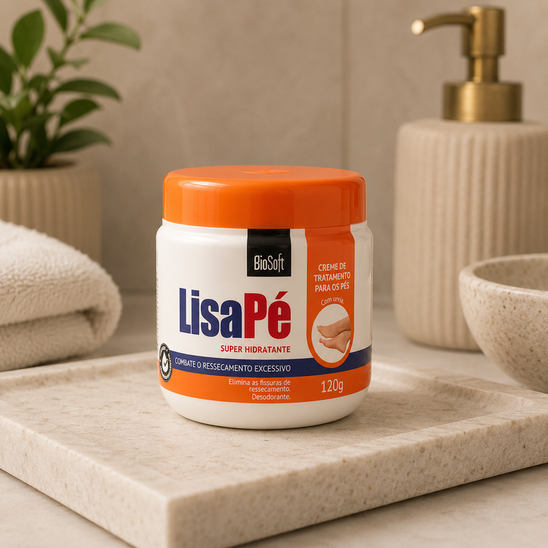7 Benefícios do Lisa Pé Bio Soft 120g | Hidratante para os Pés