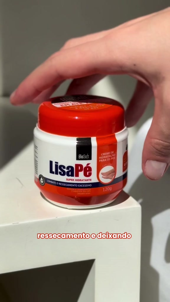 Lisa Pé Bio Soft 120g - Hidratante para os Pés