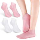 2 Pcs Meias De Silicone Para Cuidado Dos Pés Gel Hidratante Removedor De Pele Morta