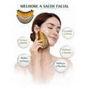 Escova Facial Massageadora Para Drenagem Linfática